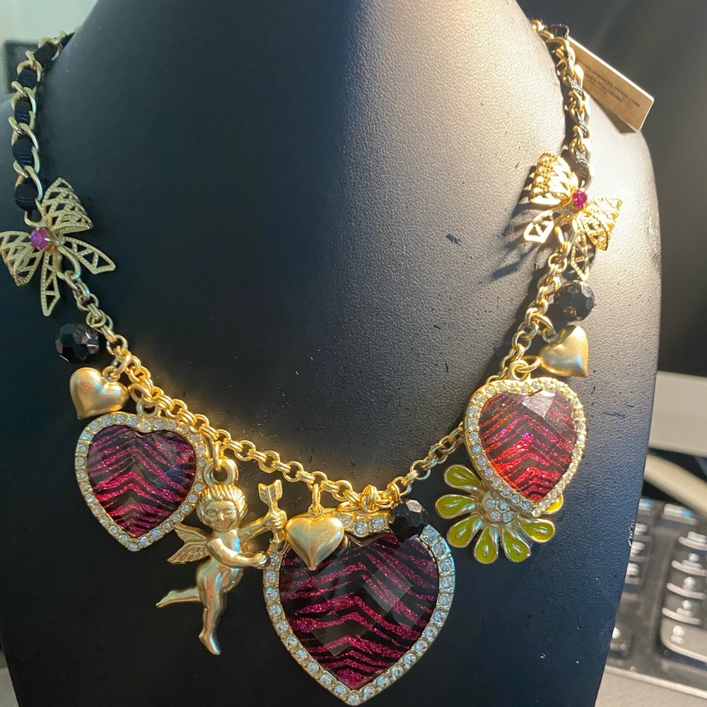 Juicy Couture Inspired Charm Necklace